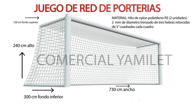 Imagen del producto REDES DE PORTERIA